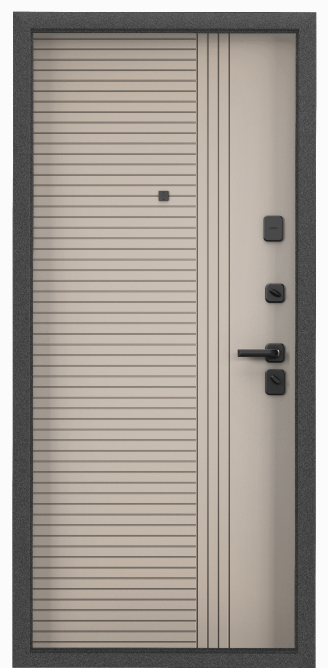 TAU PRO PP, Панель MDF с ПВХ покрытием, T-L8, ПВХ Холст латте в Тюмени